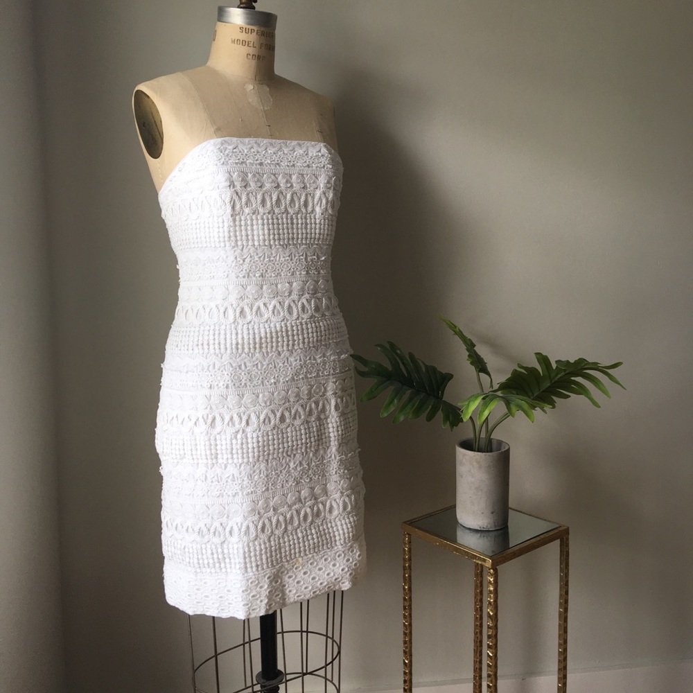 Lilly Pulitzer strapless dress